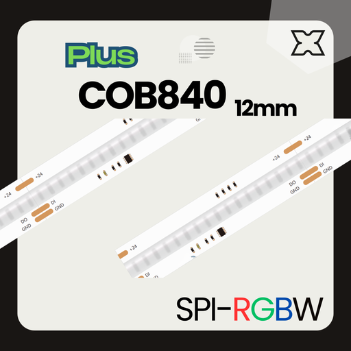 Plus SPI RGBW COB840SPIW12mm